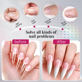 krofaue tips on nail bed demo illustrating seamless adhesion and alignment