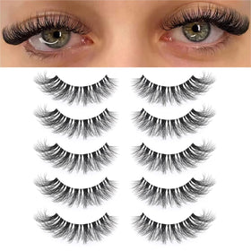 KSYOO front packaging showing cat-eye faux mink lashes for effortless lift