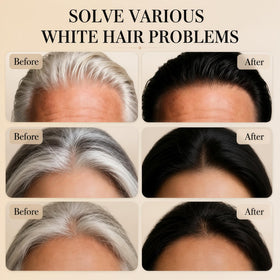 KTBKGV applying dye comb to roots illustrating quick grey coverage benefit