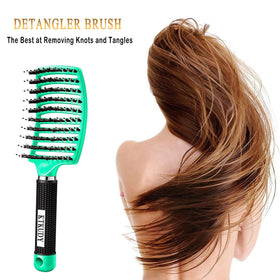 KTKUDY vented brush side profile illustrating airflow channels to speed up blow-drying