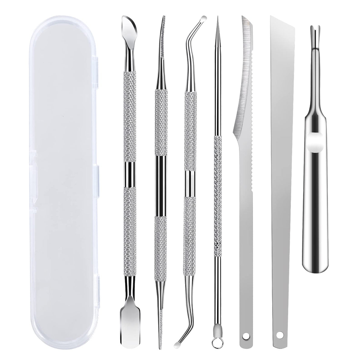 KuanStore front packaging showing the full 7-piece ingrown toenail kit for convenient care