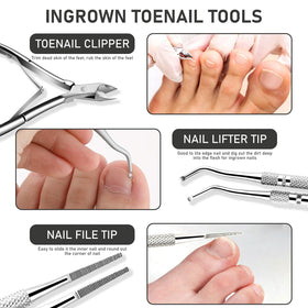 KuanStore lifter and wedge tip close-up showing gentle nail separation benefit