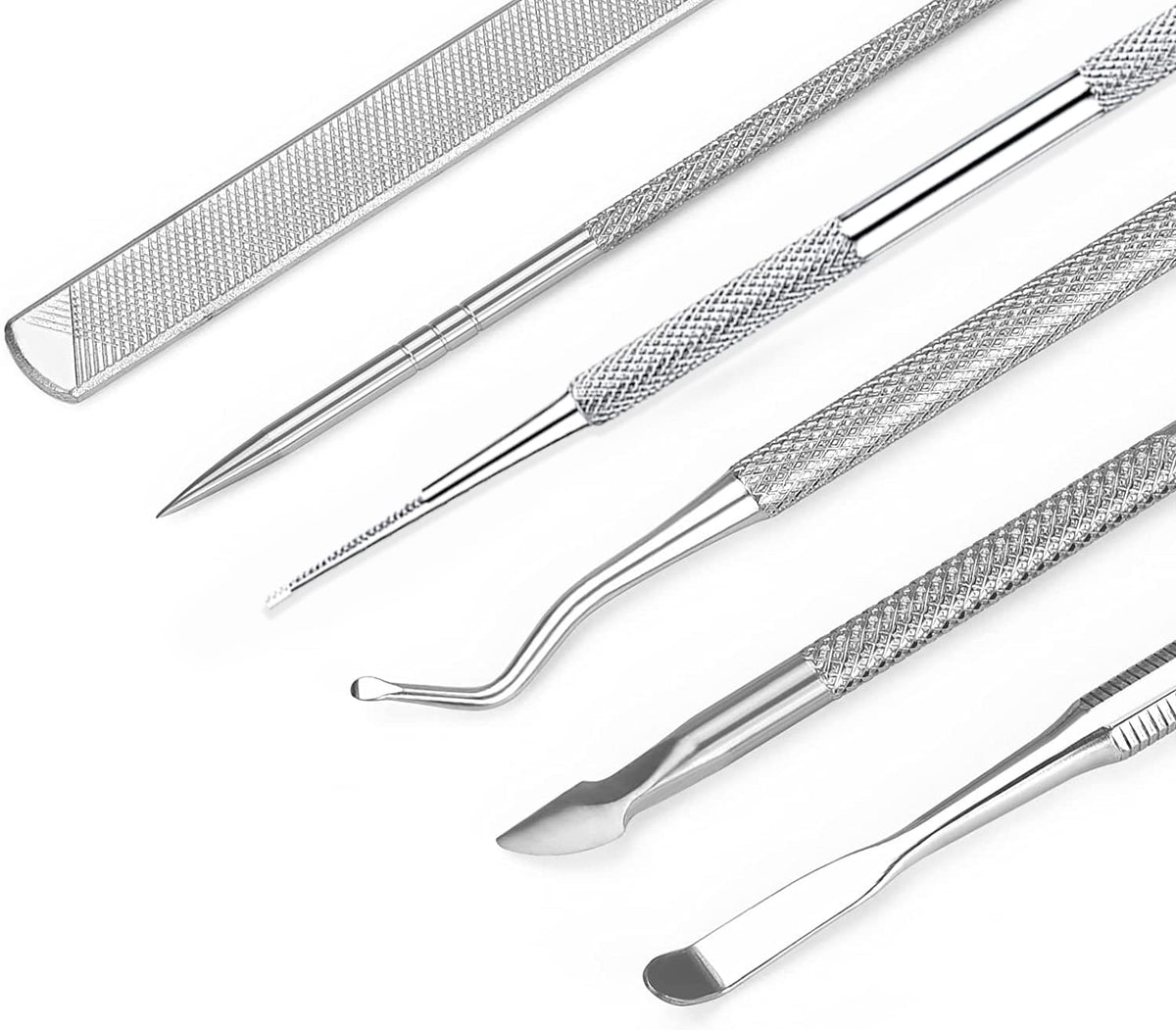KuanStore lifter sliding under nail showing precise lifting for gentler grooming
