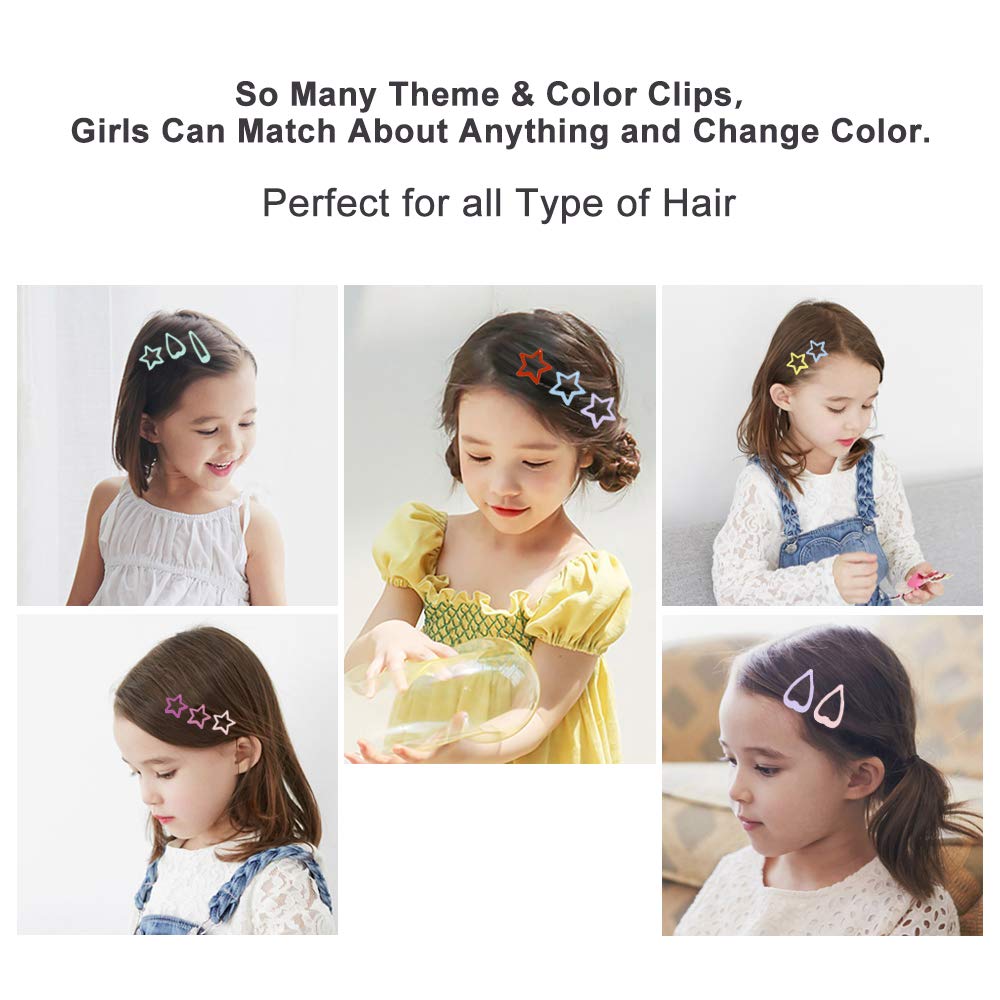 KUBOM clips in use on a toddler braid demonstrating comfortable secure hold