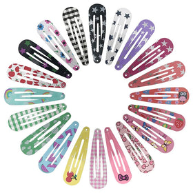 KUBOM close-up of solid and patterned clips displaying color mix benefit