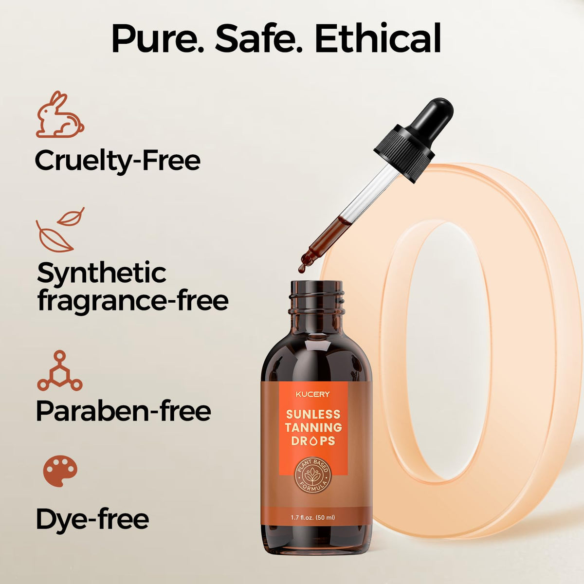 KUCERY used on legs, illustrating full-body bronzing and streak-free result