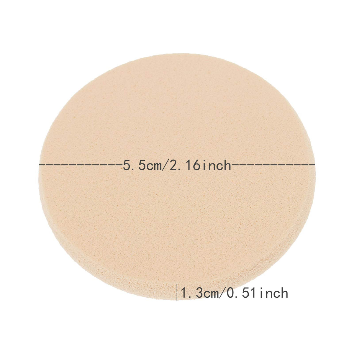 Kukiwhy close-up sponge texture displaying softness for smooth blending