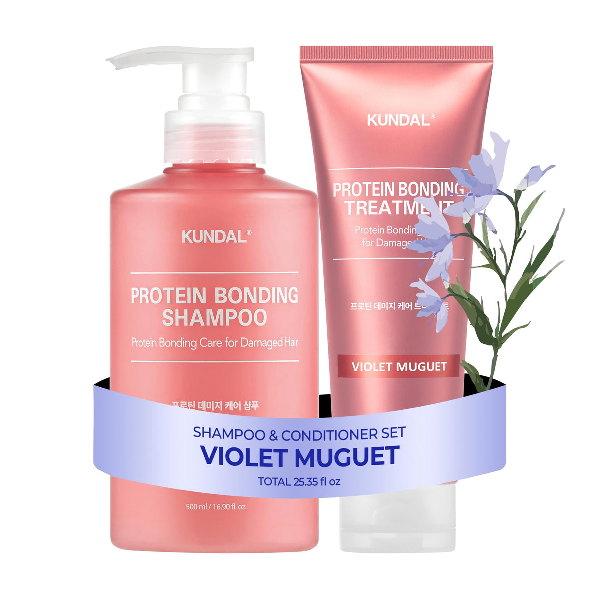 KUNDAL front packaging showing set and size, clear product benefits