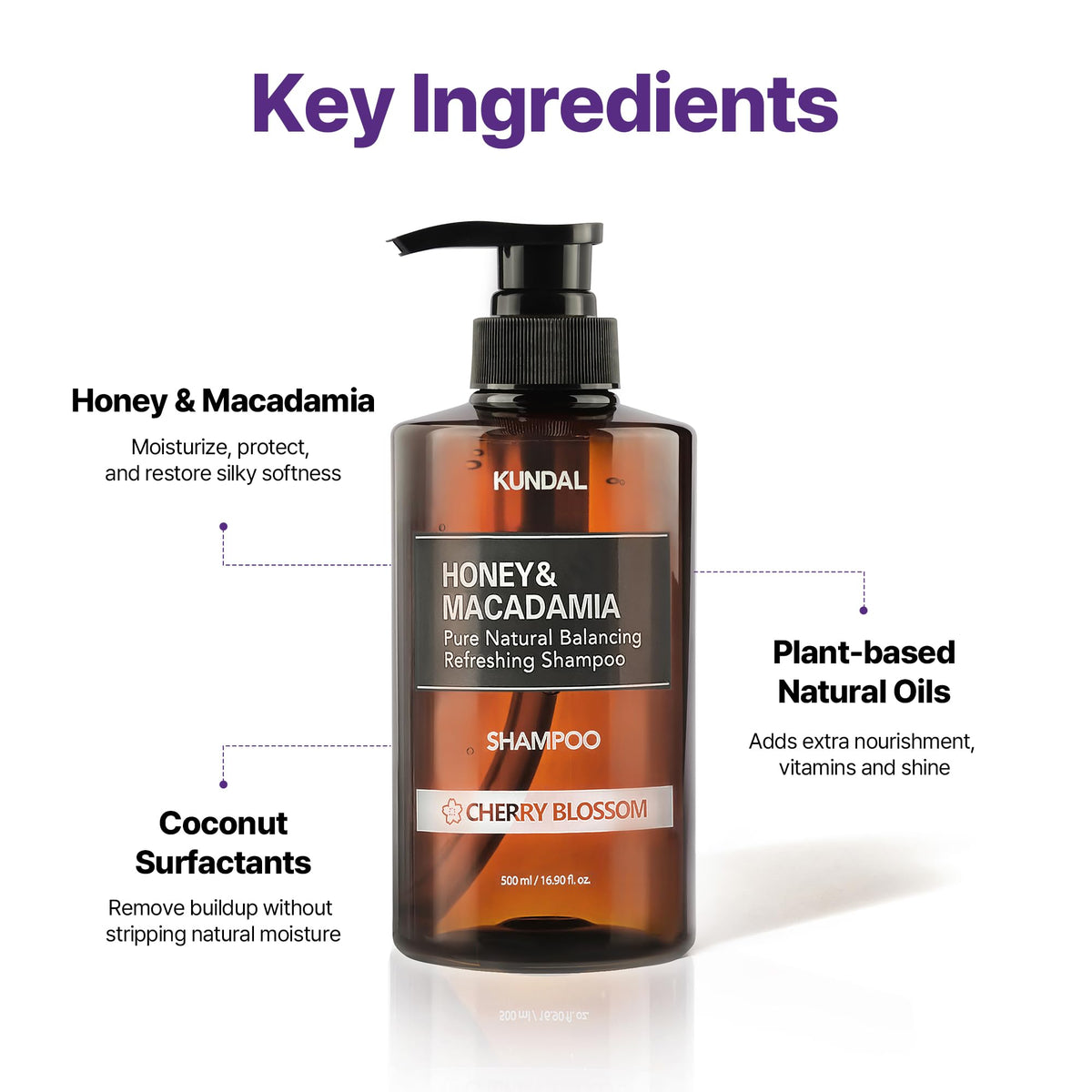 KUNDAL conditioner texture cream demonstrating rich slip for detangling benefit