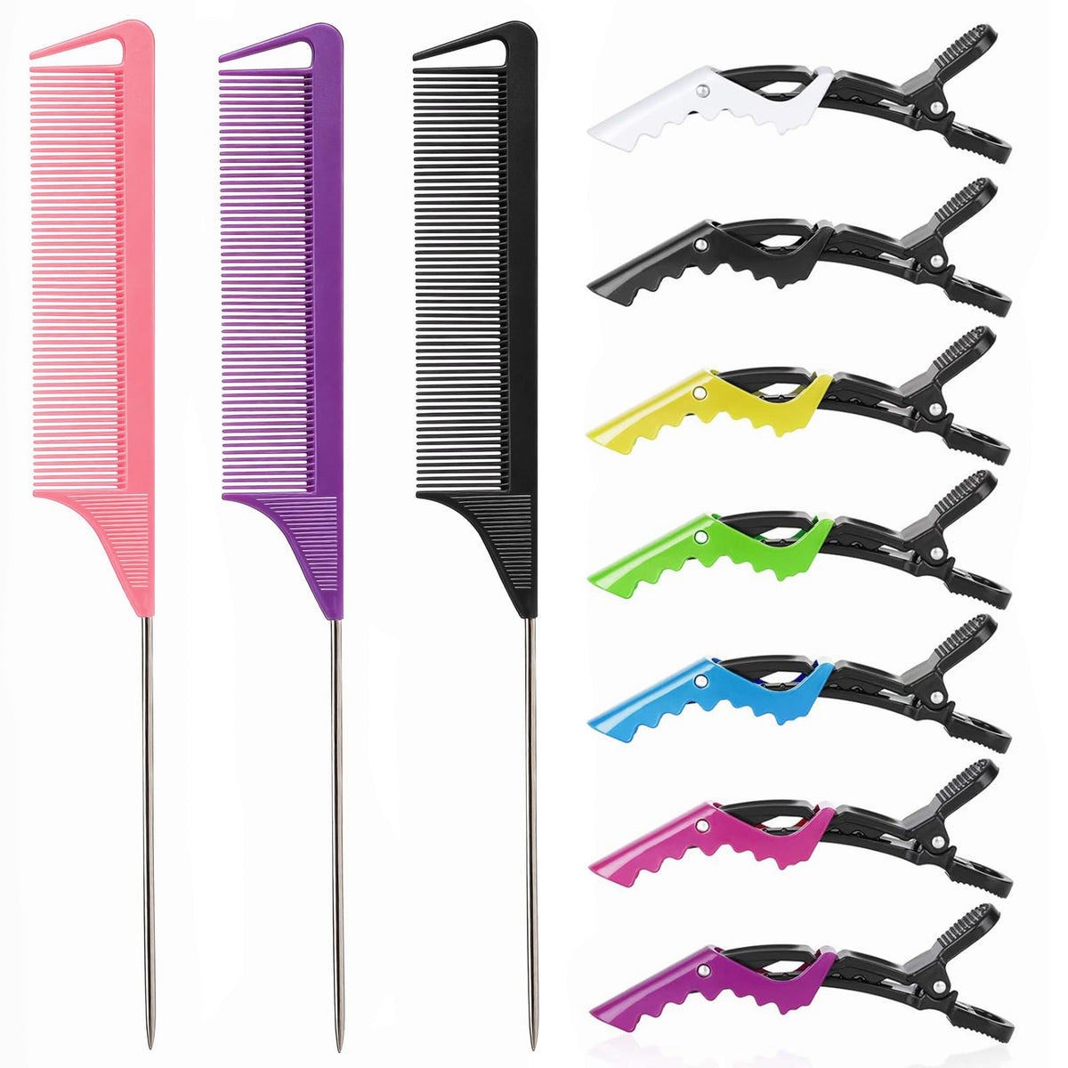 Kunihiko front packaging showing combs and clips for quick kit identification