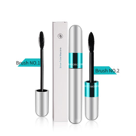 KUNSHNBEI open dual wands displaying slim and full brush for precise and voluminous application benefits