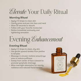 KUSHI jar of Manuka honey beside serum illustrating deep hydration benefit