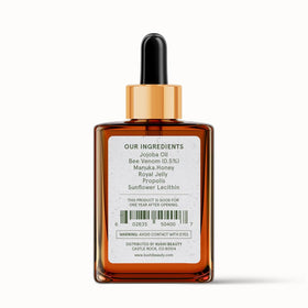 KUSHI serum staged in bathroom routine conveying easy daily-use benefit