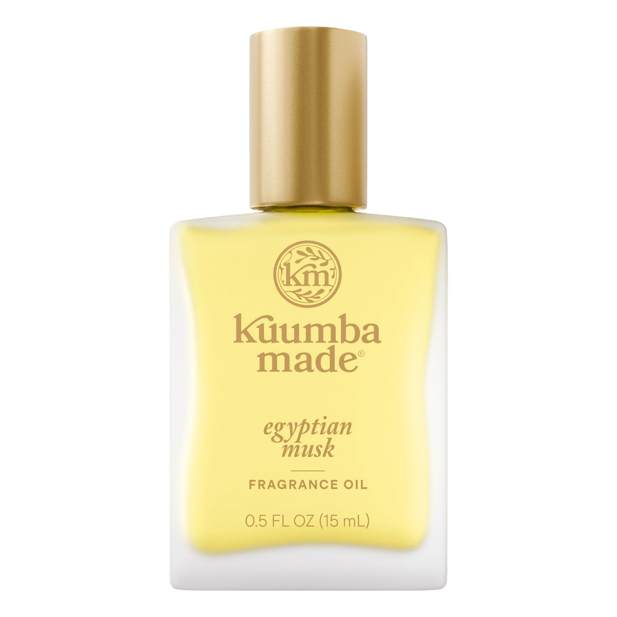 Kuumba Made front bottle view showing elegant packaging and scent benefit