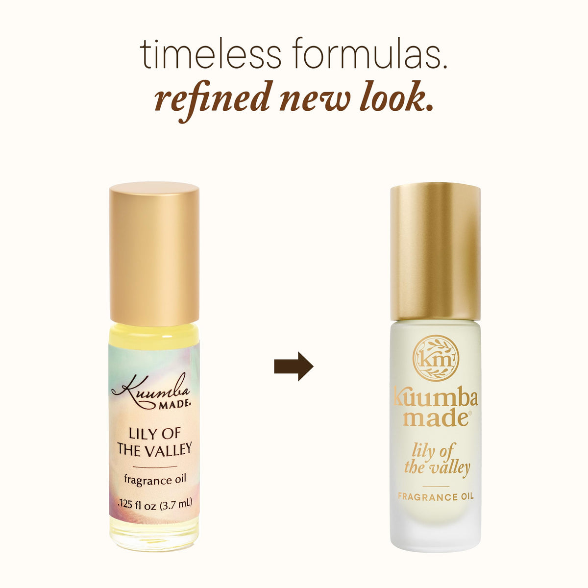 Kuumba Made rollerball top detail highlighting smooth applicator and durability