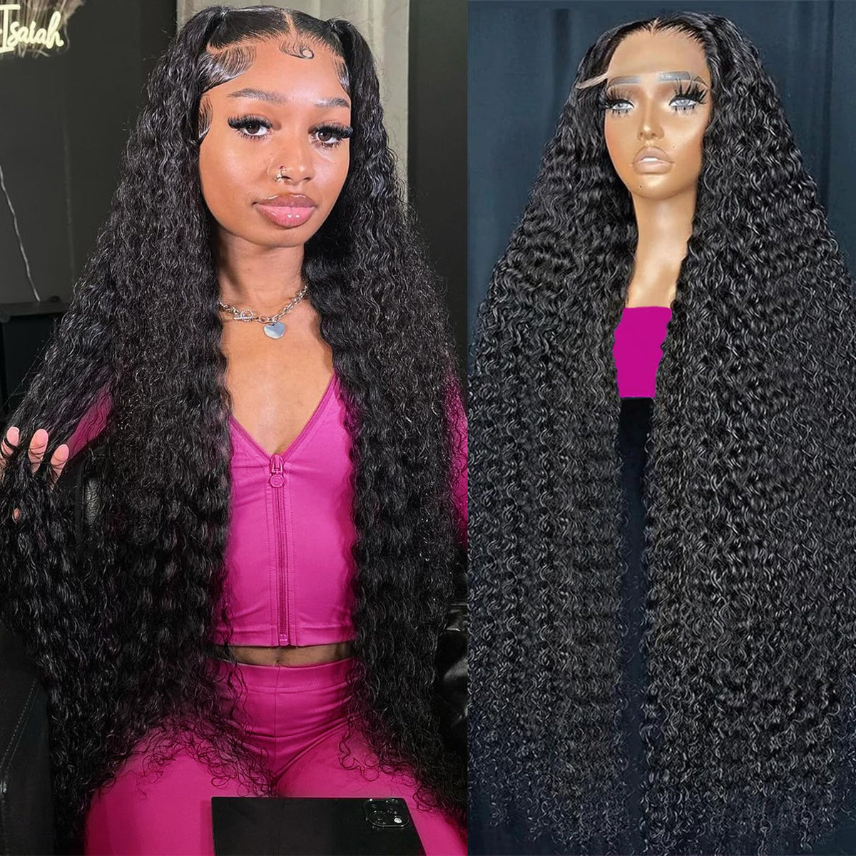 KVFCT front packaging view showing full 30-inch deep wave and natural look