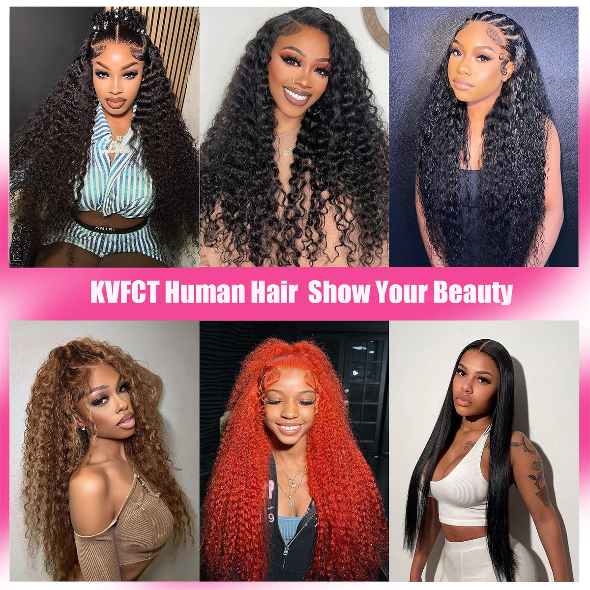 KVFCT worn at an event demonstrating natural parting and confidence