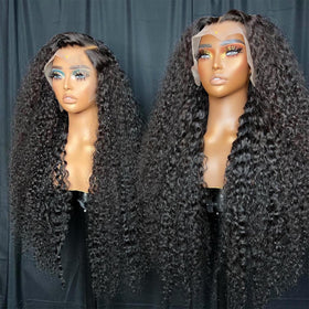 KVFCT detailed deep wave texture highlighting soft, tangle-resistant hair