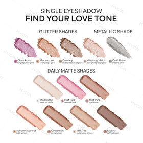 KYDA arm swatch displaying true beige brown pigmentation and easy buildable color