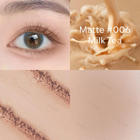 KYDA close-up of powder texture highlighting ultra-fine smooth blendability benefit