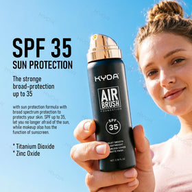KYDA spray nozzle creating fine mist for even coverage