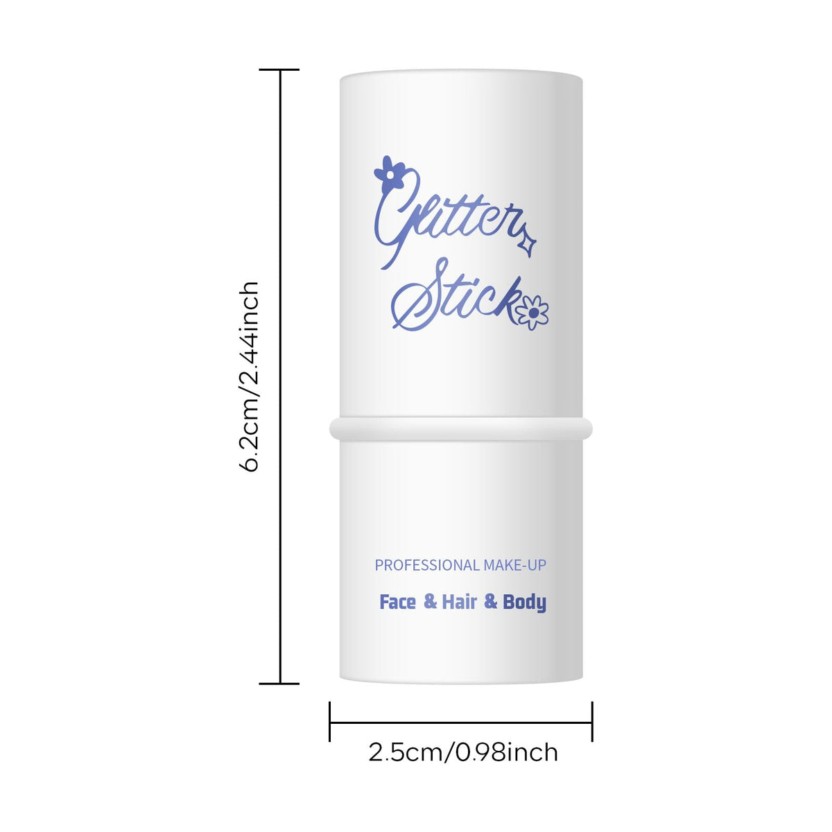 KYDA product label close-up showing directions and mild formula for safe cosmetic use