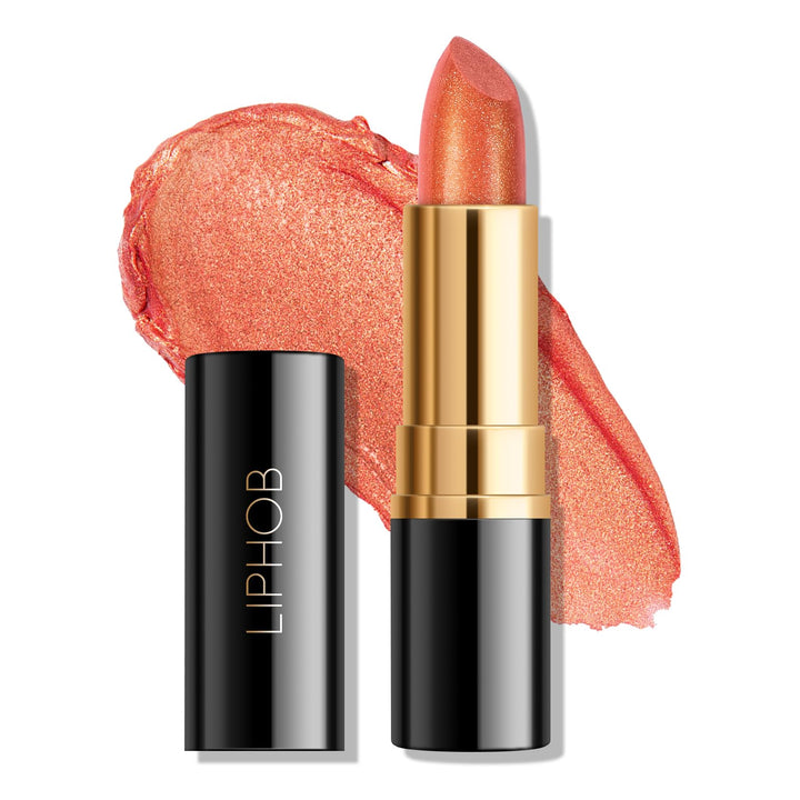 KYDA front tube showing coral-orange metallic finish and easy-grip design