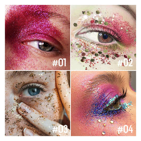 KYDA applying glitter stick to arm for quick, high-shine body accent and easy coverage