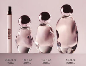 Kylie Cosmetics Cosmic sculptural bottle detail highlighting textured finish benefit