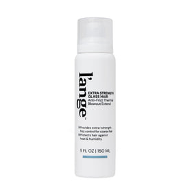 L'ANGE HAIR front bottle view showing sleek packaging and professional styling benefit