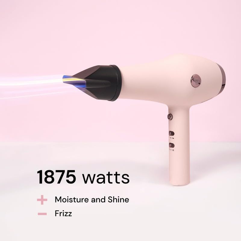 L'Ange Hair Soleil concentrator closeup demonstrating focused airflow for precision