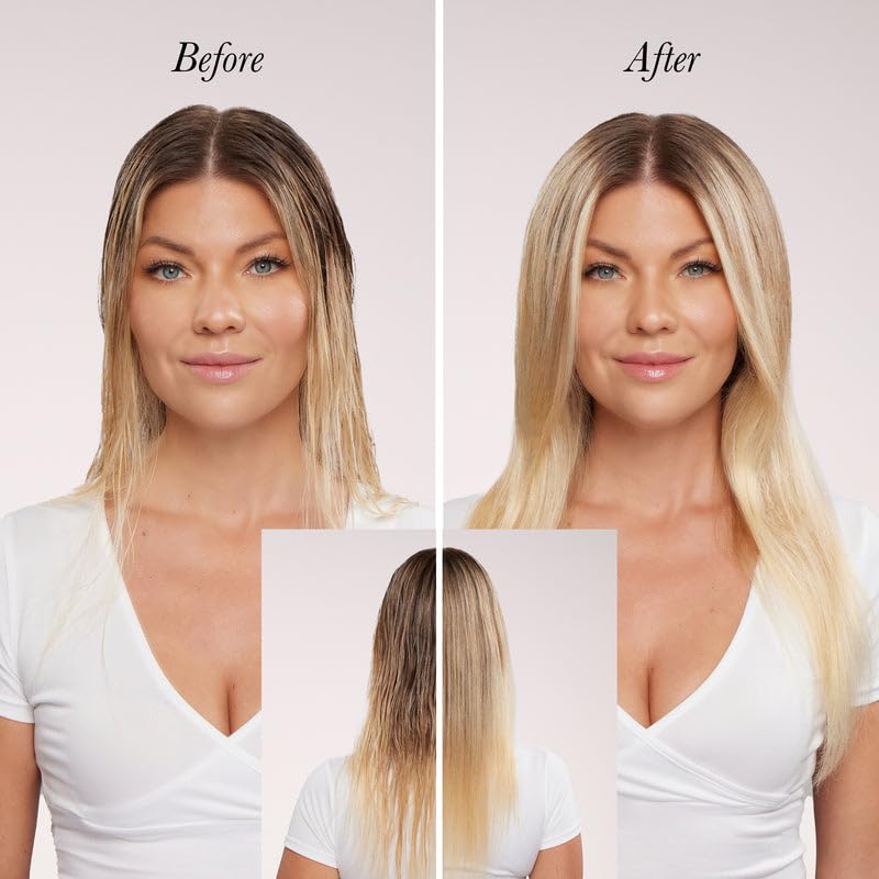 L'Ange Hair Soleil in use styling hair for fast salon-quality blowout