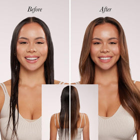 L'Ange Hair Soleil held in hand showing scale and fatigue-free grip