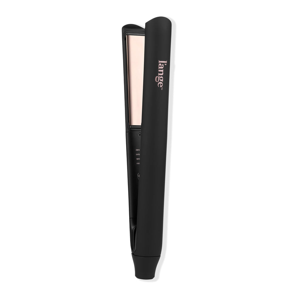 L'ANGE HAIR front view of flat iron showing sleek design and professional look