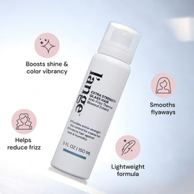L'ANGE HAIR mist nozzle closeup demonstrating even spray for lightweight protection