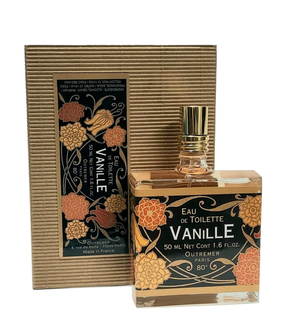 L'Aromarine bottle front view showing elegant Art Nouveau filigree and collectible appeal