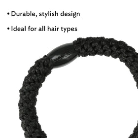 L. Erickson bun style demo showing neat, no-crease finish for everyday styling