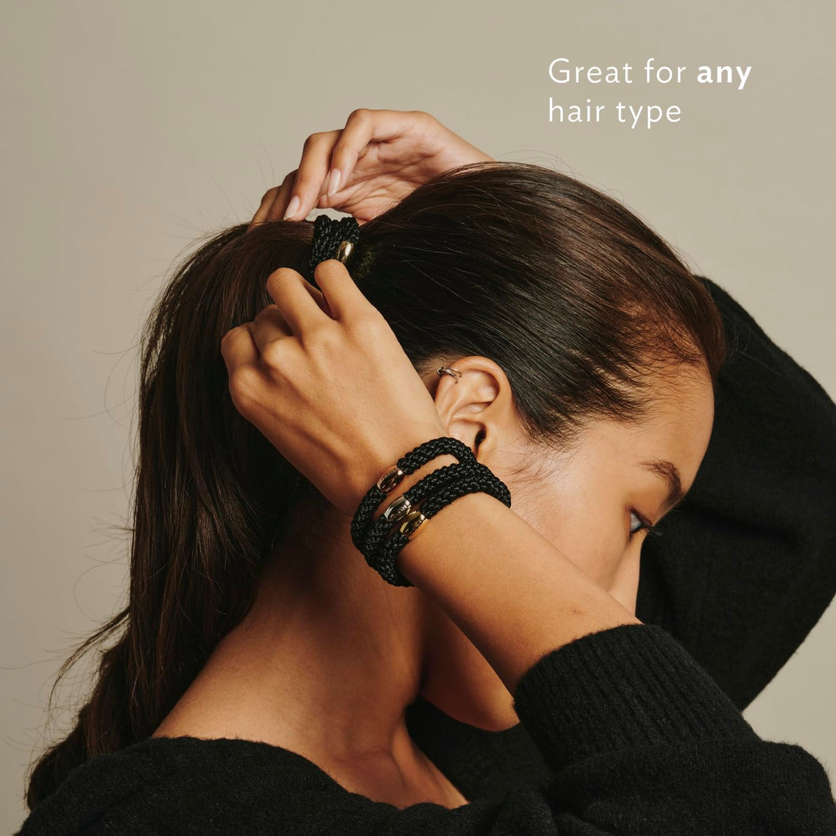 L. Erickson in-hand scale photo demonstrating band size and strong, comfortable grip