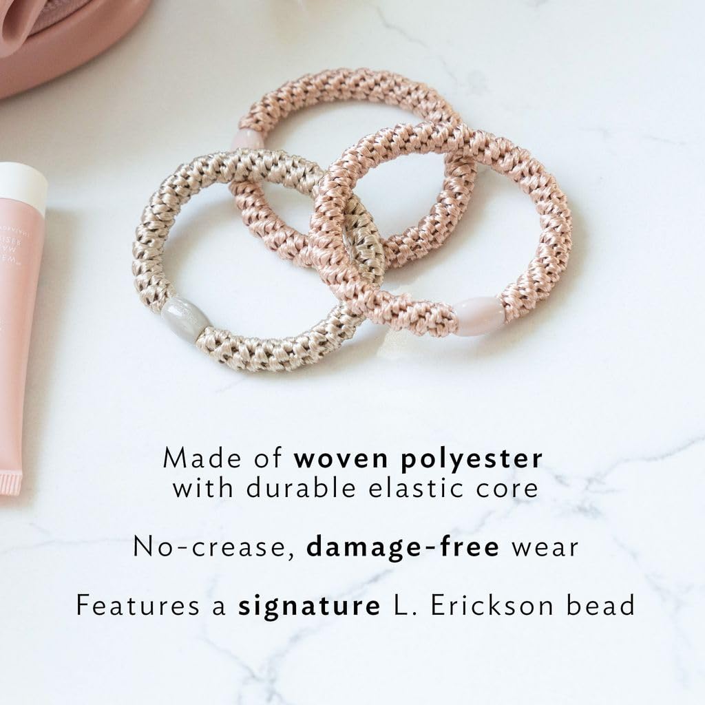 L. Erickson bands in hand showing size and easy grab-and-go convenience