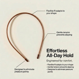 L. Erickson close-up of acetate texture, durable glossy finish benefit