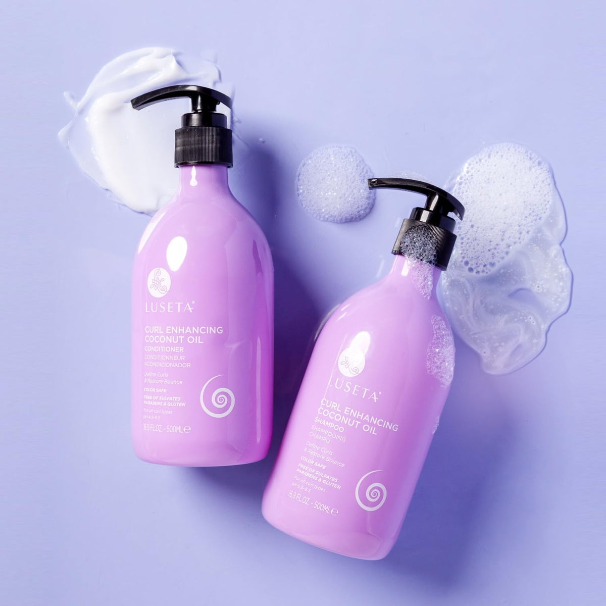 L LUSETA rosemary oil detail promoting scalp health and fuller look