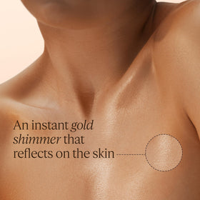 L'OCCITANE label detail emphasizing premium almond scent and ingredient clarity benefit
