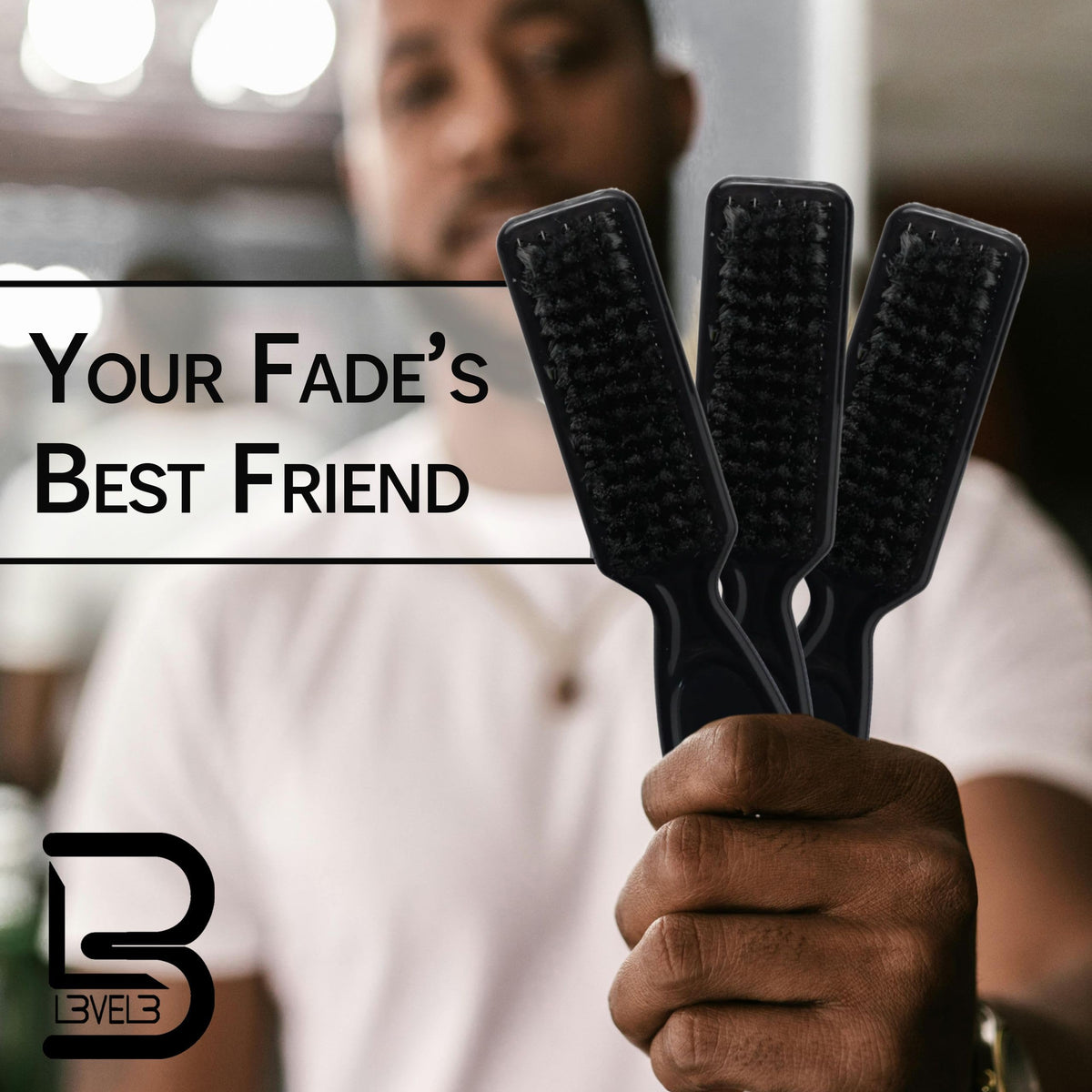 L3 bristle close-up detail showing durable fibers for efficient hair removal