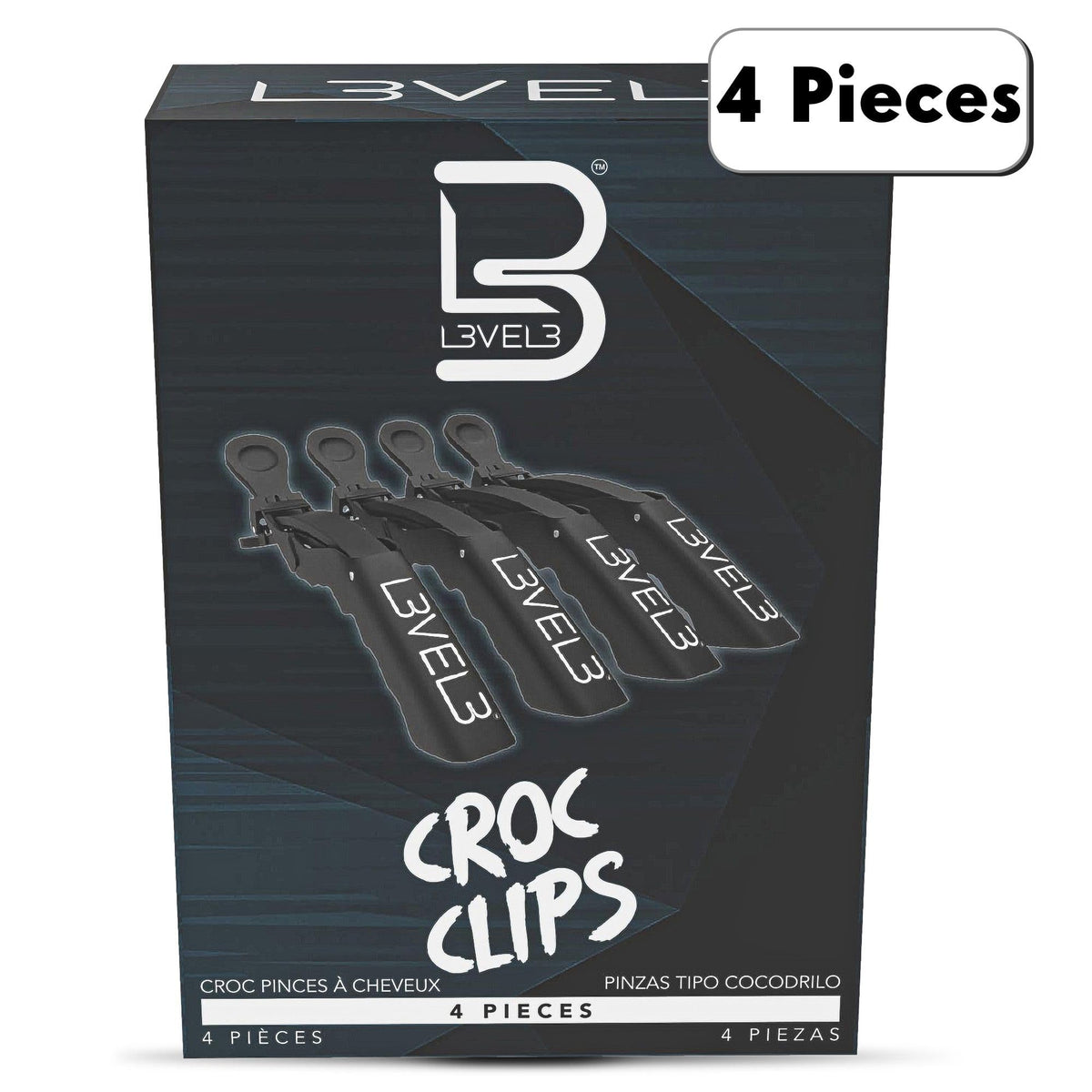 L3 clips organized in barber kit indicating professional readiness