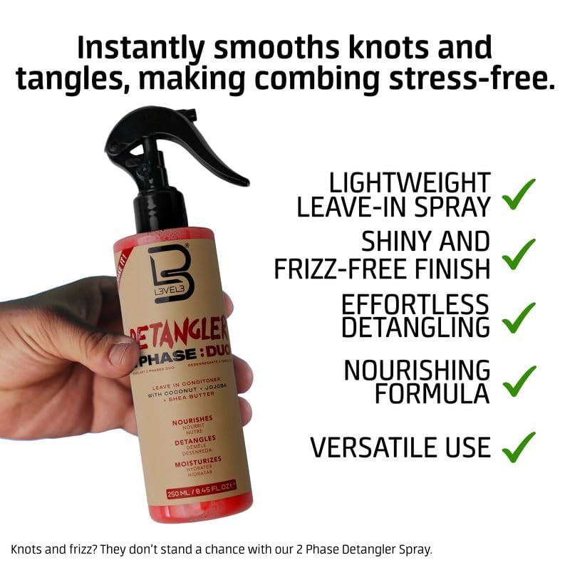 L3 ingredients label with keratin and vitamin E for stronger hair