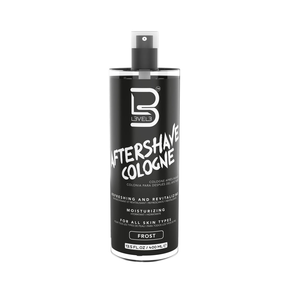 L3 front packaging showing bottle and label, highlighting elegant design and benefit