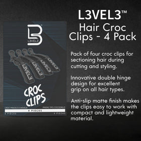 L3 holding thick curly hair showcasing strong reliable grip