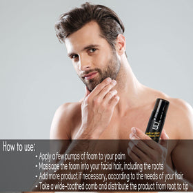 L3 in bathroom grooming routine illustrating daily use and fast results