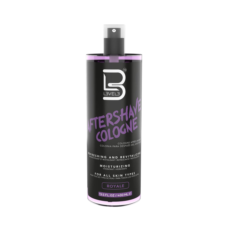 L3 front packaging showing label and sleek bottle, promotes confident grooming