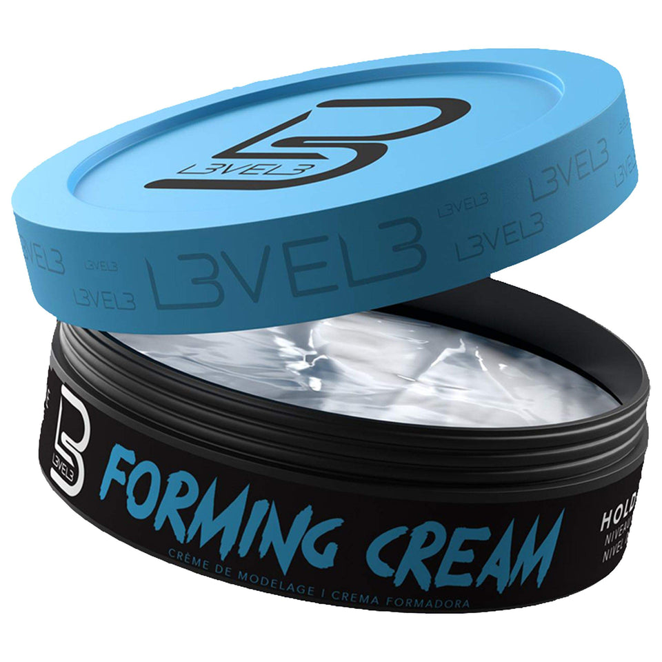 L3 jar front packaging showing product and benefit of lightweight hold